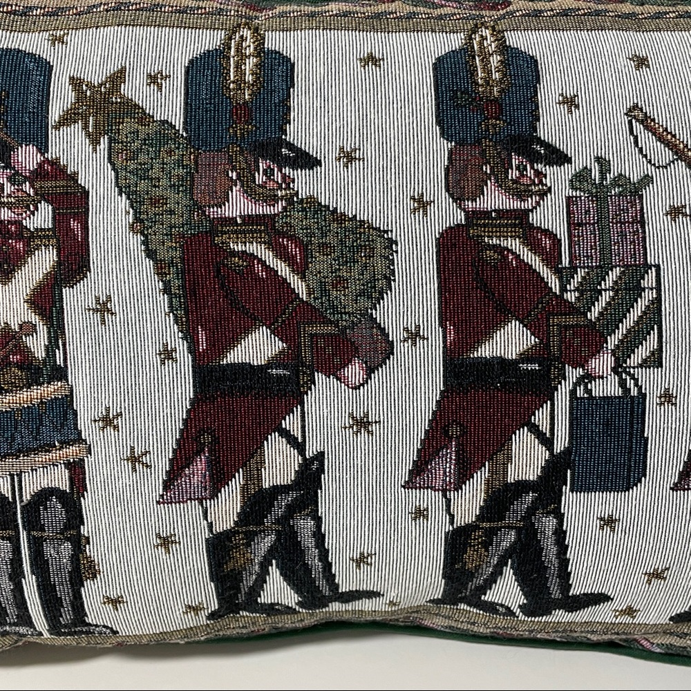 BUY 2 GET 3RD FREE Vintage Christmas Toy Soldier Pillow